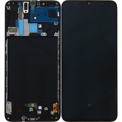 Γνήσια Οθόνη LCD με Μηχανισμό Αφής για Samsung Galaxy A70 SM-A705FN GH82-19747A - Μαύρη