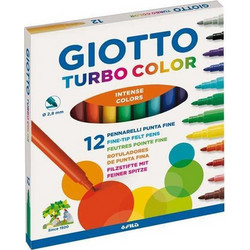 Giotto Μαρκαδόροι 12τεμ Turbo Color (416000)