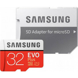 Samsung Evo Plus microSDHC 32GB Class 10 U1 UHS-I + Adapter