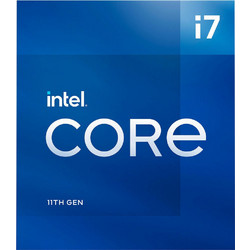 Intel Core i7-11700 Box Επεξεργαστής 8 Πυρήνων για Socket 1200 με Ψύκτρα