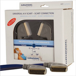 Grundig Scart Cable Scart male - Scart male 1.5m (42166474)