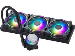 Cooler Master MasterLiquid ML360 Illusion Υδρόψυξη CPU 120mm ARGB για Socket AM2 / AM2+ / AM3 / AM3+ / FM1 / FM2 / 115x / 2011 / 2066 / 2011-3 / AM4 / FM2+ / 1200