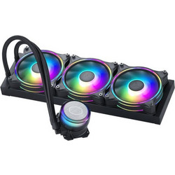 Cooler Master MasterLiquid ML360 Illusion Υδρόψυξη CPU 120mm ARGB για Socket AM2 / AM2+ / AM3 / AM3+ / FM1 / FM2 / 115x / 2011 / 2066 / 2011-3 / AM4 / FM2+ / 1200