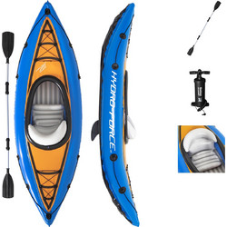 Bestway Hydroforce Cove Champion Φουσκωτό Kayak 1 Ατόμου Μπλε Πορτοκαλί 65115
