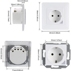 COOLSEER COL-WSP02WE ΕΞΥΠΝΗ ΠΡΙΖΑ ΤΟΙΧΟΥ ΣΟΥΚΟ, 16A, WIFI