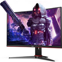 AOC C24G2AE VA Curved Gaming Monitor 23.6" 1920x1080 FHD 165Hz 4ms