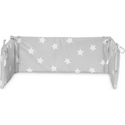 Lorelli Πάντα Κούνιας Little Stars Γκρι 27x140cm