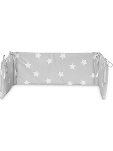 Lorelli Πάντα Κούνιας Little Stars Γκρι 27x140cm