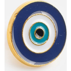 Pin Κονκάρδα Μπλε Ματάκι O2cm