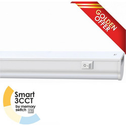 EL199404_MS | EL199404_MS | LED T5 SMART 3CCT ΜΕ ΜΕΜORY ΔΙΑΚΟΠΤΗ | ΔΕΝ ΠΕΡΙΕΧΕΤΑΙ ΚΑΛΩΔΙΟ | 14W | 1330/1580/1400lm | 3000k/4000K/6500k | 1212x27xh37mm -Νέτο τιμή - Elvhx