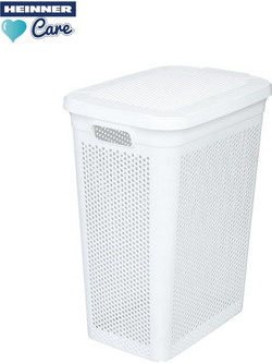 Heinner HR-AT-838 Πλαστικό Καλάθι Απλύτων 38Lt , 29x41.5x51 cm , Διάφορα χρώματα