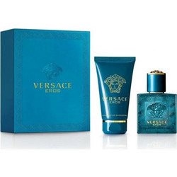 Versace Eros Pour Homme Eau de Toilette 30ml + Shower Gel 50ml