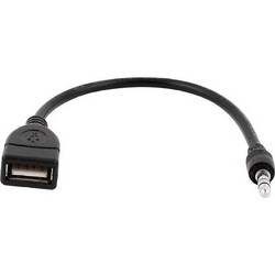 Adaptor cable OTG USB F σε Jack 3.5mm M Well CABLE-USBF/3.5MM4P-0.2