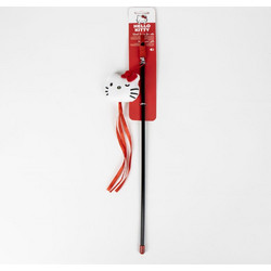 Hello Kitty Red Διαδραστικό Παιχνίδι-Καλάμι για Γάτες 47 εκ