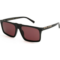 Marc Jacobs MARC934/S OIT/4S Ανδρικά Γυαλιά Ηλίου Τετράγωνα Κοκάλινα Μαύρα με Καφέ Φακό