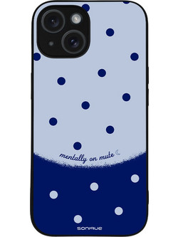 Sonique Delulu Polka Era Series Θήκη Blue Mentally (iPhone 15)