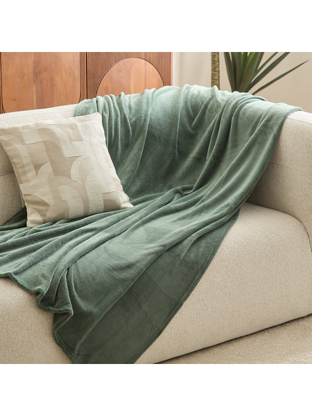 Κουβέρτα Fleece Ημίδιπλη (180x230) A-S Throw Linden 120503F