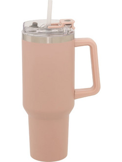 Κούπα Θερμός Με Λαβή & Καλαμάκι 1.2lt F-V Alex 198062 Pink