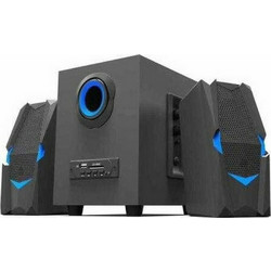 109BT Ασύρματα Ηχεία Υπολογιστή 2.1 20W με Bluetooth Black
