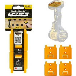 StealthMounts κίτρινη βάση εργαλείου Dewalt 4-τεμ