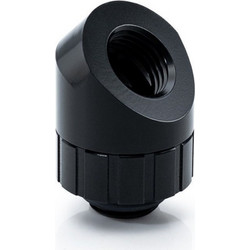 Bitspower Artemis 45 Fitting Περιστρεφόμενο Ματ Μαύρο (BPM-AT45R-MB)
