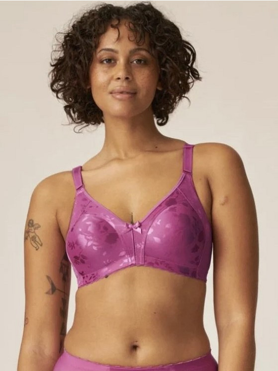 Naturana Σουτιέν Minimizer χωρίς Μπανέλα Magenta 5363-001