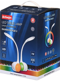Activejet LED desk lamp AJE-RAINBOW RGB 2