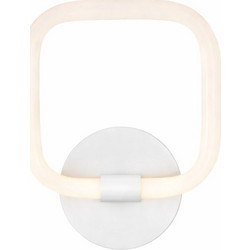 VenCore Seren White 6093-20062 - Μοντέρνο Επιτοίχιο Φωτιστικό Απλίκα LED 12W Λευκό Αλουμίνιο με Ρυθμιζόμενο CCT Λευκό - Ημέρας - Θερμό - Χειρισμός CCT