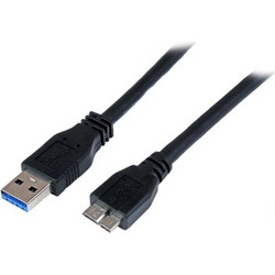 Καλώδιο USB σε Micro USB Startech USB3CAUB1M Μαύρο