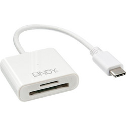 Lindy 43185 Card Reader USB-C 3.2 Gen 1 για SD / microSD