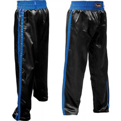 Olympus Sport Παιδικά/Ενηλίκων Παντελόνι Kick Boxing Standar Μαύρο/Μπλε