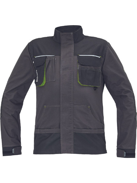 ΜΠΟΥΦΑΝ ΕΡΓΑΣΙΑΣ GREENDALE ΑΝΘΡΑΚΙ/ΛΑΙΜ 65%poly-35%cott, 270 g/m No 54/L