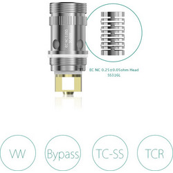 Eleaf EC NC 0.25ohm Head αντίσταση