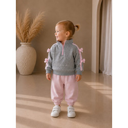Minimo Σετ Φούτερ Bow Detail & Balloon Pants