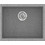 Sanitec Classic 341 Ένθετος Νεροχύτης Γρανίτη Ματ Granite Grey 40x50cm
