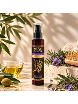 Olive Touch Tonic Argan Λάδι Μαλλιών για Επανόρθωση 125ml