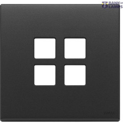 Plate 2Mx4 Flat anthracite grey