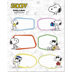 Premium Αυτοκόλλητες Ετικέτες 9X2 SNOOPY