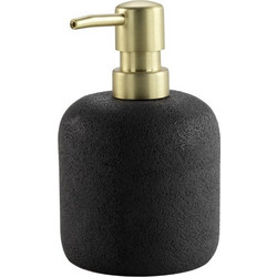 Dispenser Μπάνιου (Φ9.4x14.8) L-C Aquamarbe Noir/Or 1802283