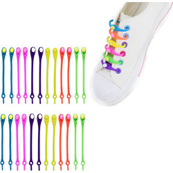No Tie Shoelaces Elastic Shoe Laces For Sneakers Silicone Tie