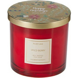 ΧΡΙΣΤΟΥΓΕΝΝΙΑΤΙΚΟ ΚΕΡΙ ΣΕ ΓΥΑΛΙΝΟ ΔΟΧΕΟ ''SPICED BERRY''