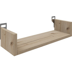 Ραφιέρα τοίχου Derva pakoworld σε oak απόχρωση 45x15x10cm - PAKOWORLD