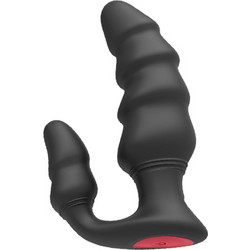 Passion Labs Διπλός Δονητής με Τηλεχειριστήριο 12.9cm Μαύρος