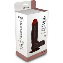 Toyzlovers Charlie Ρεαλιστικό Dildo με Βεντούζα & Όρχεις 20cm Καφέ
