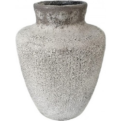 Βάζο Concrete Ανθρακί Γκρι Φ14x18,5cm