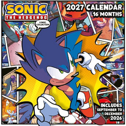 Sonic the Hedgehog (2027) Square Calendar 30 x 30 cm