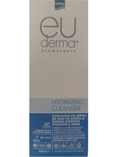 InterMed Euderma Dermatopia Ενυδατικό Καθαριστικό Προσώπου 250ml
