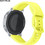 Sonique Soft Λουράκι Σιλικόνης Yellow (Universal 20mm)