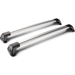 ΜΠΑΡΕΣ ΟΡΟΦΗΣ ΑΝΟΔΙΩΜΕΝΟΥ ΑΛΟΥΜΙΝΙΟΥ FLUSH BAR STANDARD YAKIMA 95 cm (ΑΣΗΜΙ ΧΡΩΜΑ/ΜΕ ΚΛΕΙΔΑΡΙΕΣ) ΓΙΑ ΟΛΕΣ ΤΙΣ ΟΡΟΦΕΣ - 2 ΤΕΜ