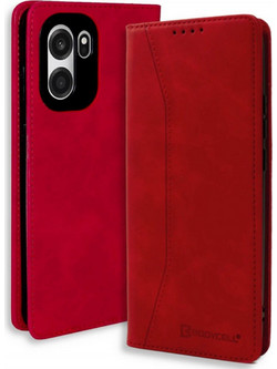 Bodycell Book Case OnePlus Nord CE6/Turbo 6V Θήκη Πορτοφόλι Red